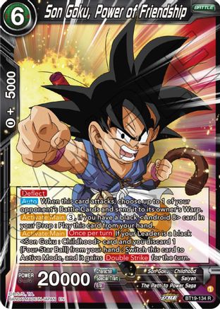 Son Goku, Power of Friendship - Fighter's Ambition - Dragon Ball Super CCG