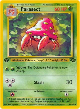 Jungle Parasect #41