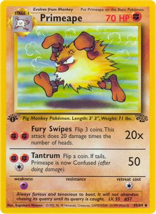 Jungle Primeape #43