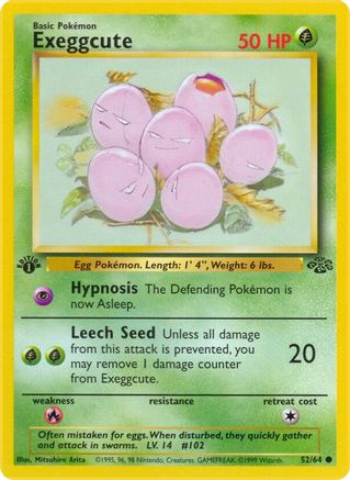 Jungle Exeggcute #52