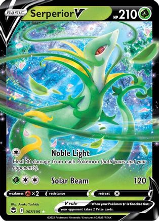 SWSH12: Silver Tempest Serperior V #007