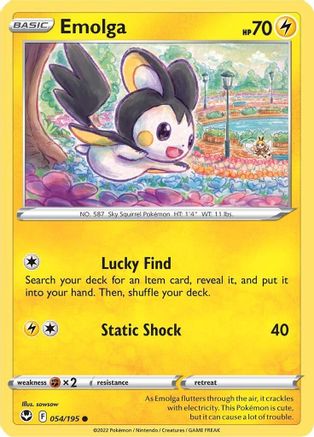 SWSH12: Silver Tempest Emolga #054