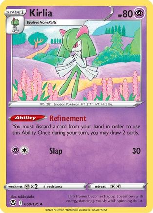 SWSH12: Silver Tempest Kirlia #068