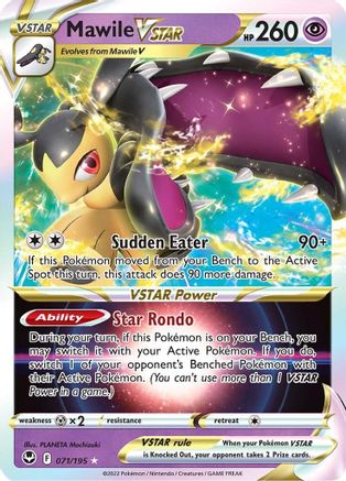 SWSH12: Silver Tempest Mawile VSTAR #071