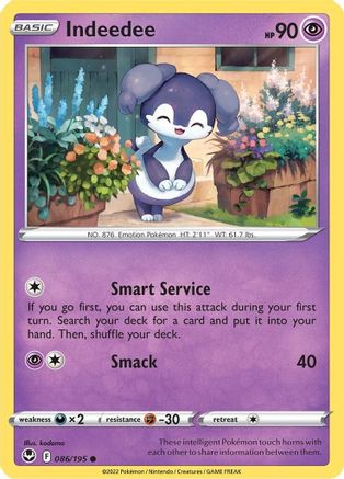 SWSH12: Silver Tempest Indeedee #086