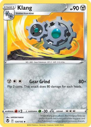 SWSH12: Silver Tempest Klang #124