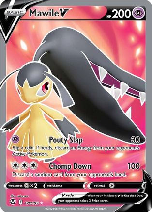 SWSH12: Silver Tempest Mawile V (Full Art) #178