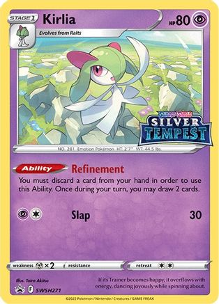 SWSH: Sword & Shield Promo Cards Kirlia - SWSH271 (Prerelease) #SWSH271