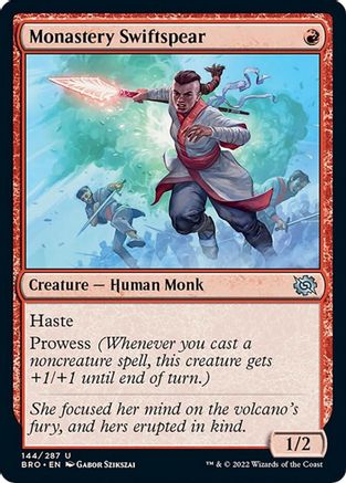 Monastery Swiftspear - The Brothers' War - Magic: The Gathering