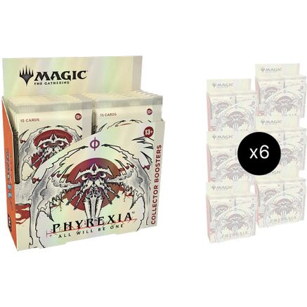 Phyrexia All Will Be One Collector Booster Box Case