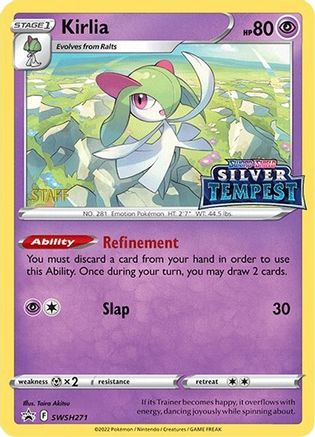 SWSH: Sword & Shield Promo Cards Kirlia - SWSH271 (Prerelease) [STAFF] #SWSH271