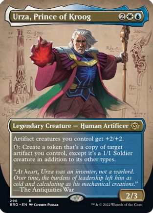 Urza, Prince of Kroog (Borderless)