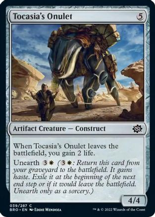 Tocasia's Onulet