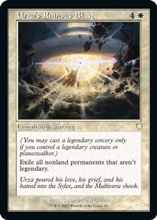 Urza's Ruinous Blast (Retro Frame)