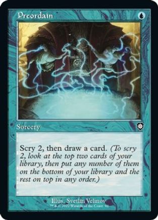 Preordain (Retro Frame)