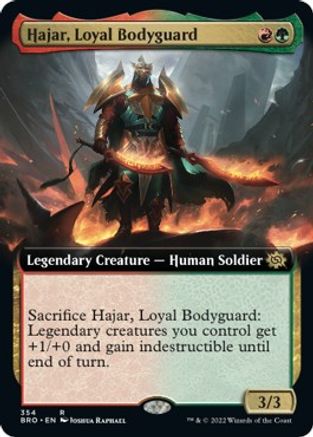 Hajar, Loyal Bodyguard (Extended Art)