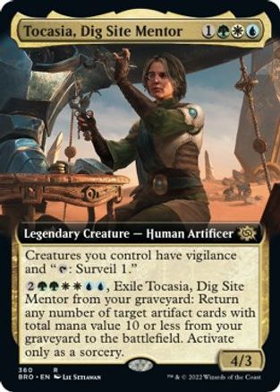 Tocasia, Dig Site Mentor (Extended Art)