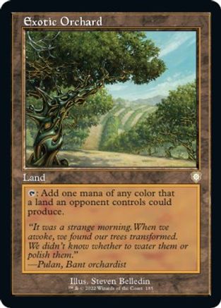 Exotic Orchard (Retro Frame)