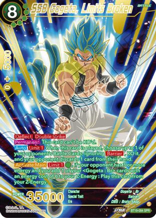 SUPER BROKEN! ULTRA GOGETA BLUE INCOMING + COUNTER + BLUE CARD +