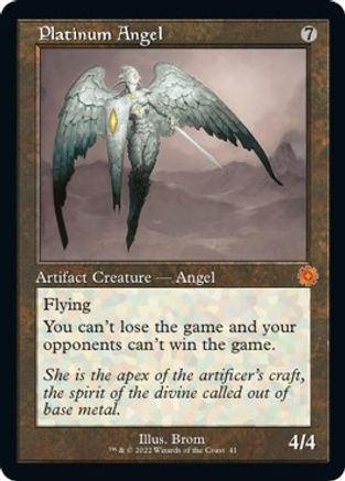Platinum Angel - The Brothers' War: Retro Frame Artifacts - Magic: The ...