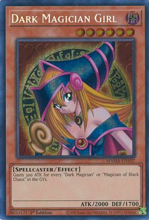 Dark Magician Girl (Secret Pharaoh's Rare) - Magnificent Mavens - YuGiOh
