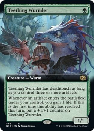 Teething Wurmlet (Extended Art)