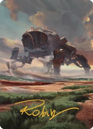 Plains (48) Art Card (Gold-Stamped Signature)