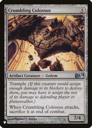 Crumbling Colossus
