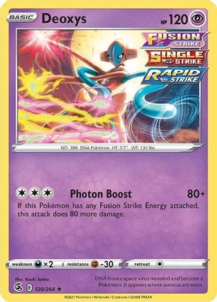 Deck Exclusives Deoxys #120
