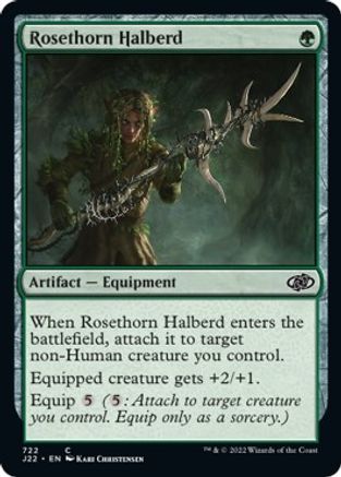 Rosethorn Halberd