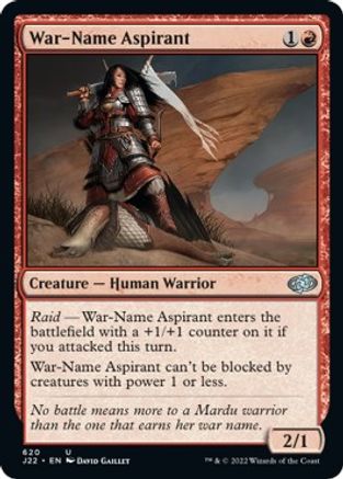 War-Name Aspirant