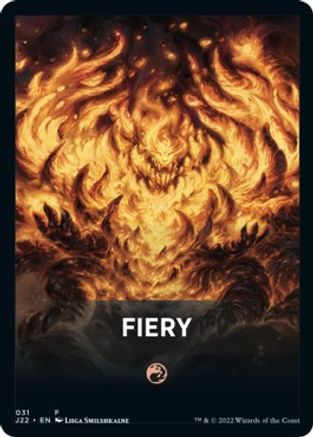 Fiery Theme Card