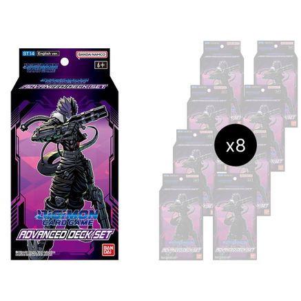 Beelzemon Advanced Starter Deck Display - Starter Deck 14: Beelzemon ...