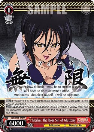 Merlin: The Boar Sin of Gluttony - The Seven Deadly Sins: Revival of
