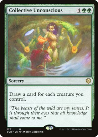 Magic The Gathering - Inconscio Collettivo (Collective Unconscious) - Mercadian Masques - Carta Singola Rara - 5