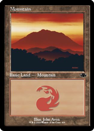 Mountain (409) (Retro Frame)