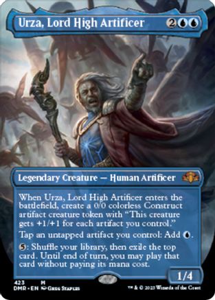 Urza, Lord High Artificer (Borderless)