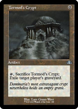 Tormod's Crypt (Retro Frame) - Dominaria Remastered - Magic: The Gathering