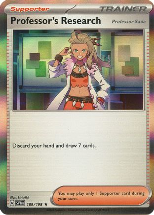 SV01: Scarlet & Violet Base Set Professor's Research #189