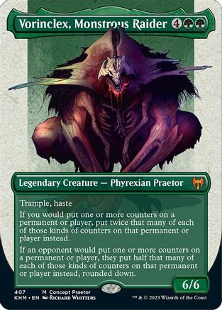 Vorinclex, Monstrous Raider (Concept Praetor) (Step-and-Compleat Foil)