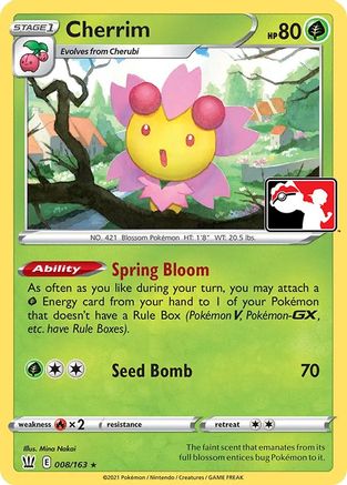 Prize Pack Series Cards Cherrim #008