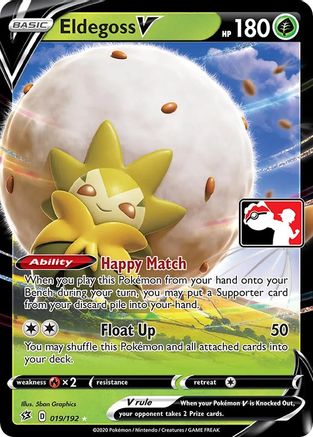 Prize Pack Series Cards Eldegoss V #019