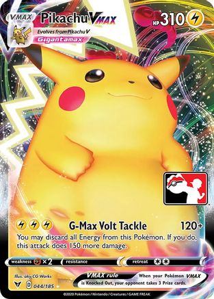 Prize Pack Series Cards Pikachu VMAX #044