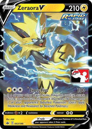 Prize Pack Series Cards Zeraora V #053