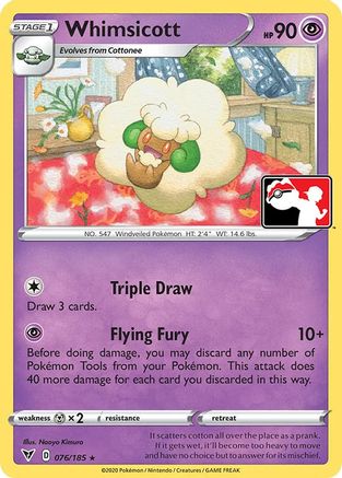 Prize Pack Series Cards Whimsicott #076