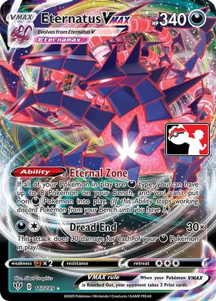 Prize Pack Series Cards Eternatus VMAX #117