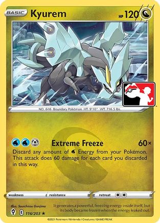 Prize Pack Series Cards Kyurem #116