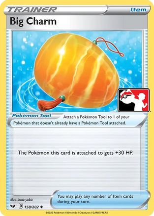 Prize Pack Series Cards Big Charm #158