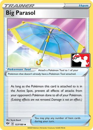 Prize Pack Series Cards Big Parasol #157