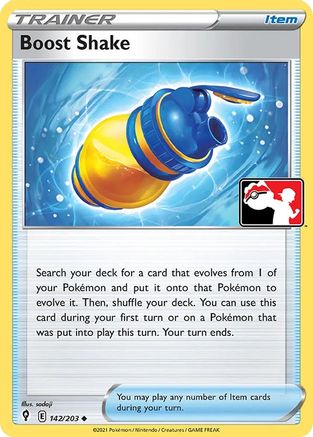 Prize Pack Series Cards Boost Shake #142